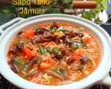 Foto langkah ke 7 dari resep Sapo Tahu Jamur.