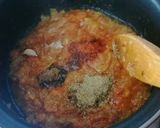 A picture of step 3 of Paneer bhurji.