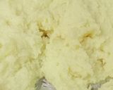 A picture of step 1 of Coconut Double Tacker Burfi.