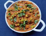 A picture of step 10 of Shalgam Ki Sabzi.