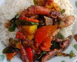 Foto langkah ke 6 dari resep Tumis Cumi Asin.