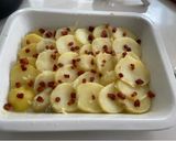 A picture of step 5 of Potatoes au gratin with bacon lardons.