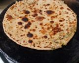 A picture of step 5 of Spicy sprout moong parantha.