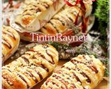 Foto langkah ke 8 dari resep Blueberry Streusel Bread aka Roti Manis Blueberry Crumble, perfect!.