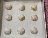 Foto langkah ke 6 dari resep Lemon Crinkle Cookies 🍋.