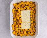A picture of step 1 of Butternut Squash Feta Pasta.