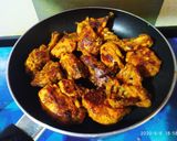 A picture of step 4 of Chicken Tandoori.
