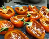 A picture of step 3 of Stuffed Bell Peppers with Tomato Sauce.