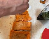 A picture of step 4 of Brown sugar bourbon glazed stuffed salmon.