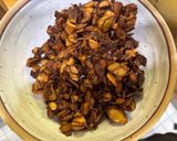 A picture of step 2 of Adobong Mani (Garlic Peanuts).