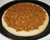 Foto del paso 5 de la receta: 🇮🇹🍕 Pizza bolognesa con stracciatella casera 🍕🇮🇹 Una vuelta de tuerca a la carne picada