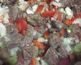 Foto del paso 2 de la receta: Guiso de arroz 🍚 y carne 🍖