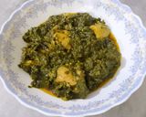 A picture of step 8 of Degi Chicken Palak.