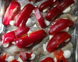 Mozzarellás-kaliforniai paprikás csirkemell recept fázis 4 fotója