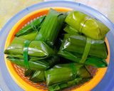 Hình bước làm 7 của món Bánh ít gói lá chuối nhân đậu xanh,thịt heo,nấm mèo