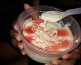Foto langkah ke 5 dari resep Vanilla pannacotta #PekanInspirasi.