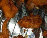 A picture of step 3 of Grilled chicken with sweet and sour glaze.