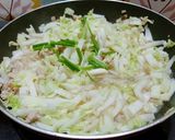 Hình bước làm 2 của món Cải thảo xào thịt xay