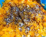 Foto del paso 2 de la receta: Canastitas de Calabaza 🎃 y Choclo 🌽 En Microondas