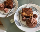Foto del paso 8 de la receta: Brownie con cacahuetes 💕🍫