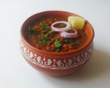 A picture of step 9 of Akhha Masoor  Kolhapur Special.