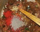 A picture of step 3 of Kerala Style Mutton Roast.