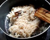 तिरंगा राईस (tiranga rice recipe in marathi) रेसिपी स्टेप 1 फोटो
