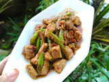 Kacang Buncis Dan Tempe Tumis Belacan