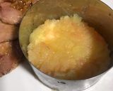 Foto del paso 7 de la receta: Lomo al ajillo con salsa de quesos y manzana asada, para cena-exprés