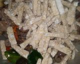 Foto langkah ke 3 dari resep Tumis Hati Ampela Tempe.