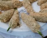 A picture of step 7 of Stuffed Fried Chillies.