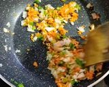 A picture of step 3 of Manchurian.