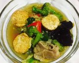 Foto langkah ke 9 dari resep Sapo Tahu Ayam.