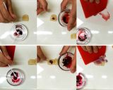 A picture of step 3 of Nerikiri Wagashi "鉄仙 （Clematis）".