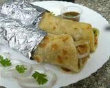 A picture of step 7 of Boti Paratha.