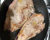 Foto del paso 1 de la receta Entrecot de ternera con salsa de pimientos y guarnición de verduras