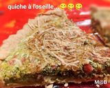 Une image de l'étape 5 de Quiche à l'oseille et dés de jambon au Cook Expert.