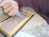 Pie purple cake