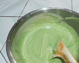 Foto langkah ke 5 dari resep Bolu Lapis Santan Pandan Coklat.
