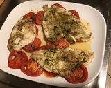 Une image de l'étape 7 de Filets de plie aux tomates,estragon et citron.