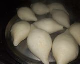 A picture of step 4 of Steamed pitha steamed stuffed rice cake.