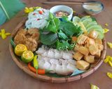 Hình bước làm 5 của món Bún đậu mắm tôm