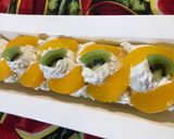 Foto del paso 6 de la receta: Brazo de Reina con duraznos