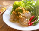 รูปขั้นตอนการทำที่ 3 ของ ขนมสาคูแบบง่ายๆ By แม่บ้าน