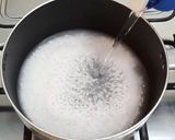 A picture of step 1 of Tapioca(sagodana) Pudding.