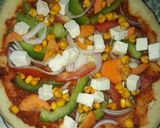 হোমমেড ভেজ পিজ্জা (homemade veg pizza recipe in Bengali) রেসিপির ধাপ 5 ছবি