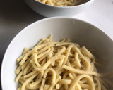 Foto del paso 10 de la receta: Noodles de huevo al estilo oriental, con setas namiko, para vegetarianos