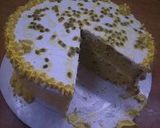 A picture of step 9 of Spongy passion cake.