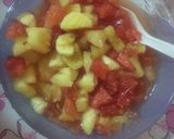 A picture of step 4 of Mix fruits salad 🥗.