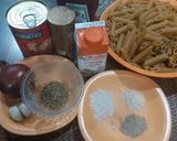 Foto langkah ke 1 dari resep Pasta Penne saos Rose.